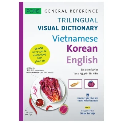 Pons General Reference – Trilingual Visual Dictionary Vietnamese – Korean – English – PONS