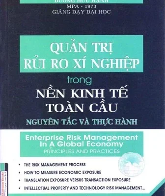 Quản Trị Rủi Ro Xí Nghiệp Trong Nền Kinh Tế Toàn Cầu – Dương Hữu Hạnh