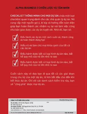 Checklist Thông Minh Cho Mọi Dự Án – Richard Newton