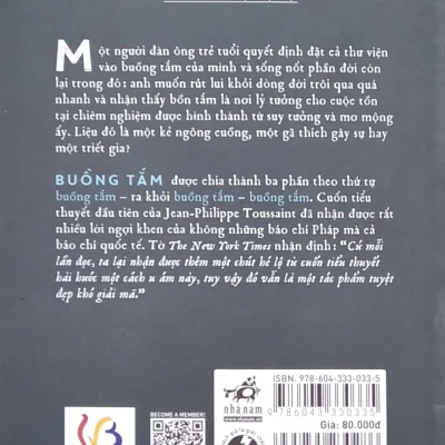 Buồng Tắm – Jean-Philippe Toussaint