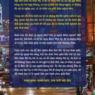 Tôi Đã Trở Thành Thương Gia Vui Vẻ Và Sung Túc – Kinh Nghiệm Buôn Bán Hàng Trung Quốc – Jenny Phương