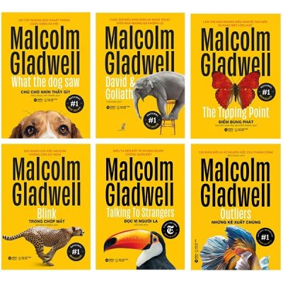 Bộ Sách Malcolm Gladwell (Bộ 6 Cuốn) - Malcolm Gladwell
