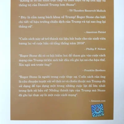 Đường Đến Nhà Trắng 2016 – Roger Stone