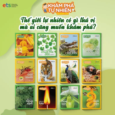 Bộ Khám Phá Tự Nhiên Quanh Em (Bộ 12 Cuốn) – ETS