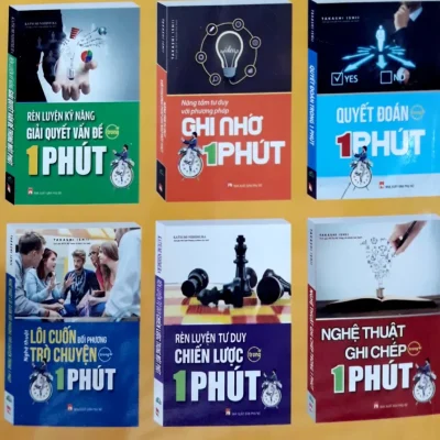 Rèn Luyện Kỹ Năng Tư Duy Logic Trong 1 Phút (Tái Bản 2018) – Katsumi Nishimura