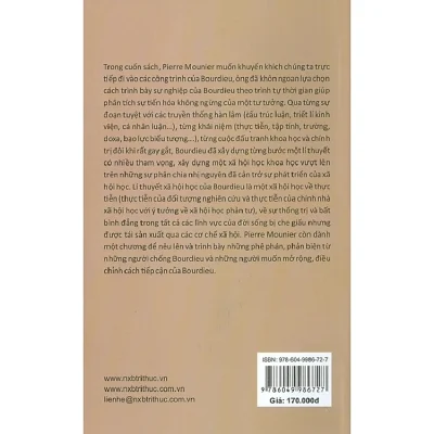 Pierre Bourdieu – Một Dẫn Nhập – Pierre Mounier