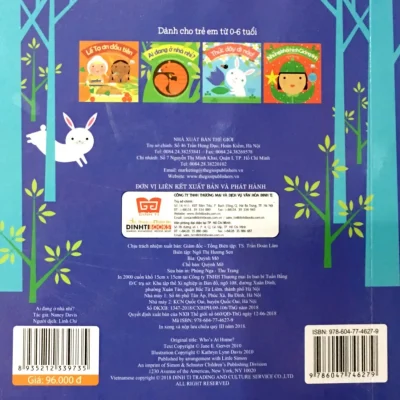 Lift The Flap – Lật Mở Khám Phá – Who’s At Home? Ai Đang Ở Nhà Nhỉ? – Nancy Davis