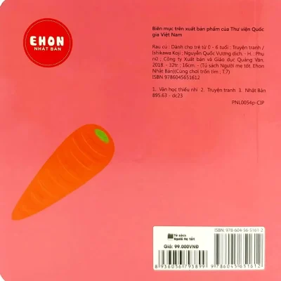 Ehon Nhật Bản – Cùng Chơi Trốn Tìm 7 – Rau Củ (Từ 0 – 6 Tuổi) – Ishikawa Koji