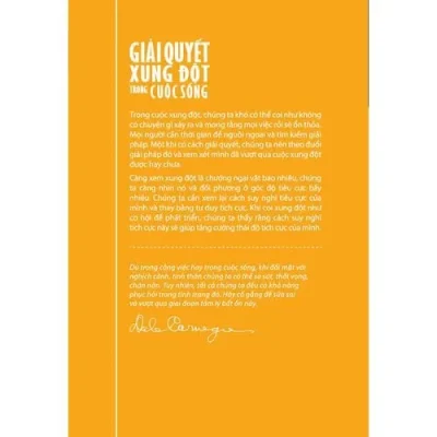 Giải Quyết Xung Đột Trong Cuộc Sống (Tái bản năm 2022) – Dale Carnegie
