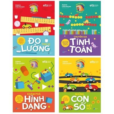 Bộ Sách Siêu Sao Toán Học (Bộ 4 Cuốn) - Ajiana Chartterjee