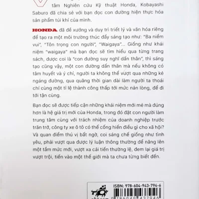Bí Mật Sáng Chế Honda – Kobayashi Saburo