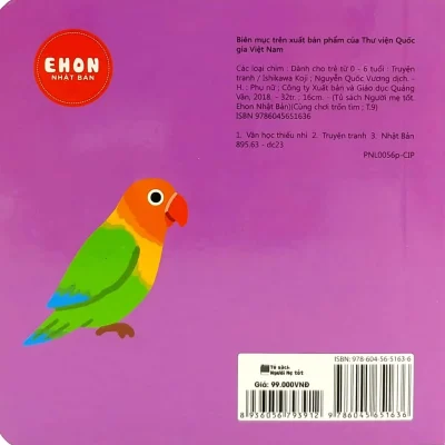 Ehon Nhật Bản – Cùng Chơi Trốn Tìm 9 – Các Loài Chim (Từ 0 – 6 Tuổi) – Ishikawa Koji