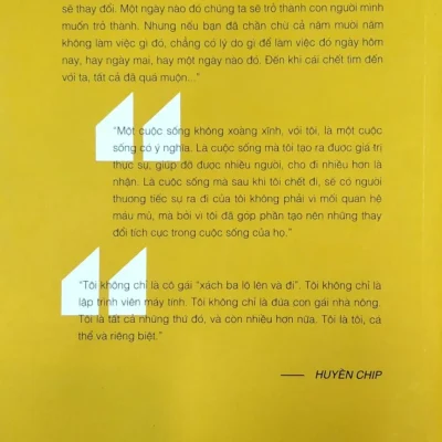 Tuổi Trẻ Không Hối Tiếc – Huyền Chip