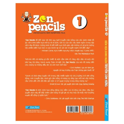 Zen Pencils 1 – Biếm Họa Danh Ngôn Truyền Cảm Hứng – Gavin Aling Than
