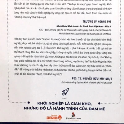 Startup Journey – Con Đường Khởi Nghiệp Sáng Tạo Cho Doanh Nhân Việt – Ngô Minh Hải, Đoàn Đức Minh, Lý Đình Quân, Ngô Công Trường