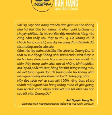Hành Trình 30 Ngày Trở Thành Bậc Thầy Bán Hàng Qua Điện Thoại – Hán Quang Dự