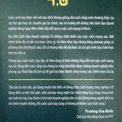 FINTECH 4.0 – Những Điển Hình Thành Công Trong Cuộc Cách Mạng Công Nghệ Tài Chính – Yoshitaka Kitao
