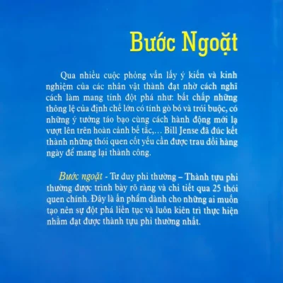 Bước Ngoặt – Bill Jensen