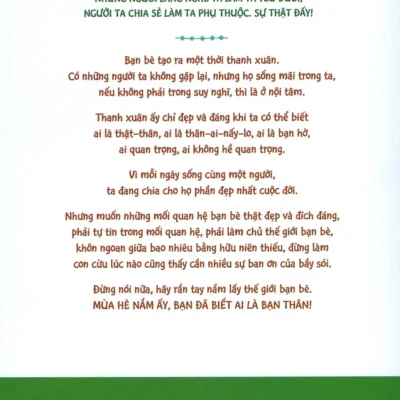 Mùa Hè Năm Ấy, Tôi Đã Biết Ai Thật Sự Là Bạn Thân… – Oopsy