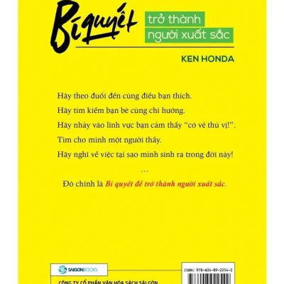 Bí Quyết Để Trở Thành Người Xuất Sắc – Ken Honda