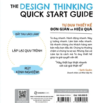 Tư Duy Thiết Kế Đơn Giản Và Hiệu Quả – The Design Thinking Quick Start Guide – Inga Wiele, Isabell Osann, Lena Mayer