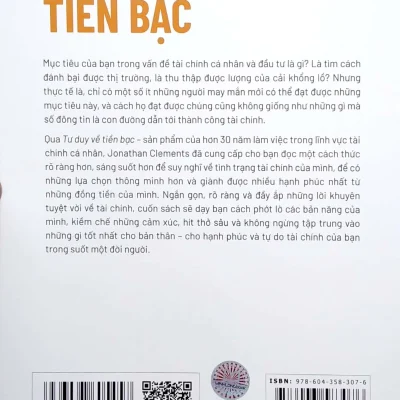 Tư Duy Về Tiền Bạc – Những Lựa Chọn Tài Chính Đúng Đắn Và Sáng Suốt Hơn (Tái Bản 2022) – Jonathan Clements