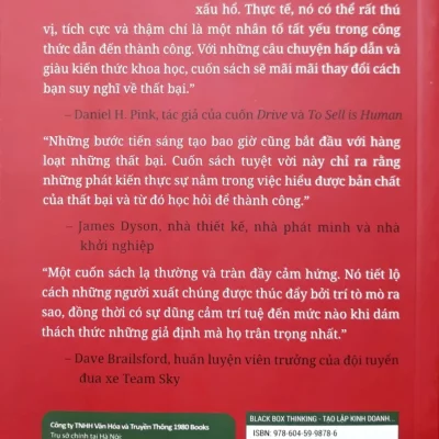Black Box Thinking – Tạo Lập Kinh Doanh Bền Vững Từ Những Sai Lầm – Matthew Syed