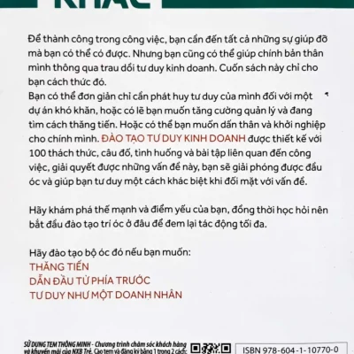 100 Bài Tập Mang Lại Lợi Thế Giúp Bạn Đào Tạo Tư Duy Kinh Doanh – Charles Phillips