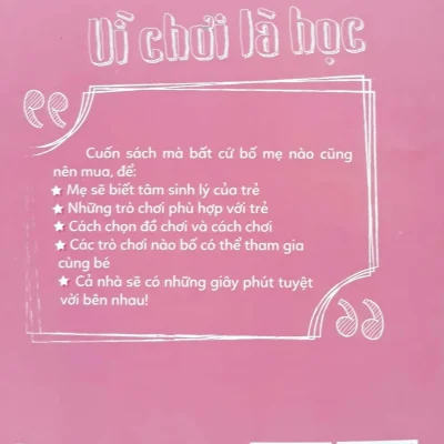 Vì Chơi Là Học – Dành Cho Trẻ 0 – 1 Tuổi – Tadashi Tsujii