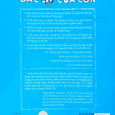 Bác Sĩ Của Con (Tái Bản 2015) – Steven P. Shelov, Shelly Vaziri Flais