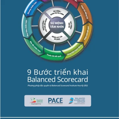 9 Bước Triển Khai Balanced Scorecard (Bìa Cứng) (Tái Bản 2020) – Howard Rohm, David Wilsey, Gail Stout Perry, Dan Montgomery