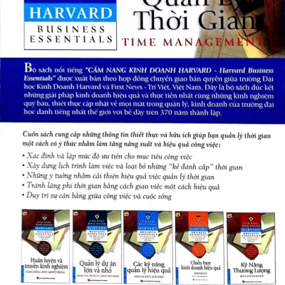 Cẩm Nang Kinh Doanh – Quản Lý Thời Gian (Tái Bản 2016) – Harvard Business School