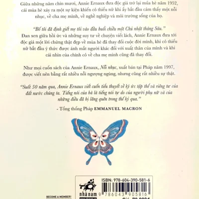Nỗi Nhục (Nobel Prize In Literature 2022) – Annie Ernaux