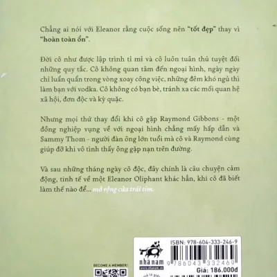 Eleanor Oliphant Hoàn Toàn Ổn – Gail Honeyman