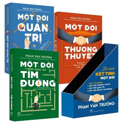 Bộ Sách Kết Tinh Một Đời (Bộ 3 Cuốn) (2022) - GS Phan Văn Trường
