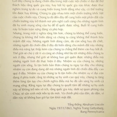 Tổng Thống Lincoln Và Những Điều Bạn Chưa Biết (Song Ngữ Anh – Việt) – Dale Carnegie