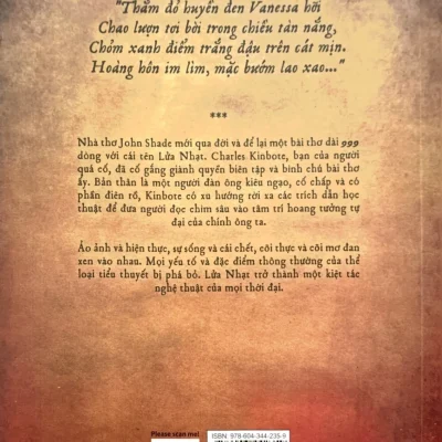Lửa Nhạt – Vladimir Nabokov