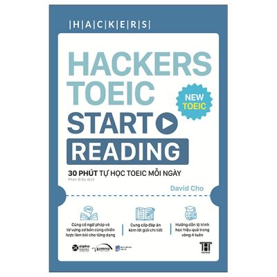 Hackers Toeic Start Reading - 30 Phút Tự Học Toeic Mỗi Ngày (2022) - David Cho
