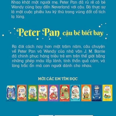 Danh Tác Rút Gọn – Peter Pan Cậu Bé Biết Bay – J. M. Barrie