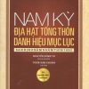 Nam Kỳ Địa Hạt Tổng Thôn Danh Hiệu Mục Lục - Nguyễn Đình Tư