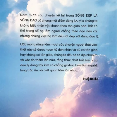 Sống Đẹp Là Sống Đạo – Huệ Khải