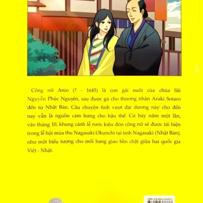 Tranh Truyện Lịch Sử Việt Nam – Công Nữ Anio (50 Năm Japan – Viet Nam) – Koshiya Katsuji, Lưu Đình Thắng, N&V Bridge Group