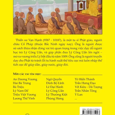 Tranh Truyện Lịch Sử Việt Nam – Thiền Sư Vạn Hạnh – Lê Minh Hải, Hiếu Minh