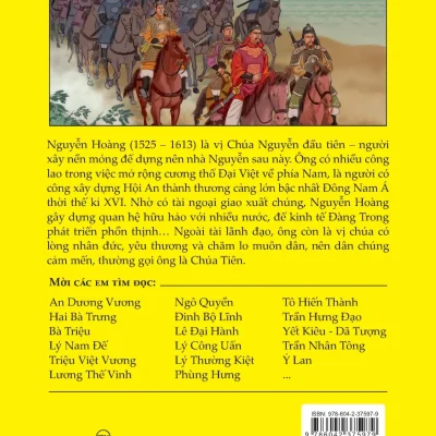 Tranh Truyện Lịch Sử Việt Nam – Chúa Tiên Nguyễn Hoàng – Lê Phương Liên, Lê Minh Hải