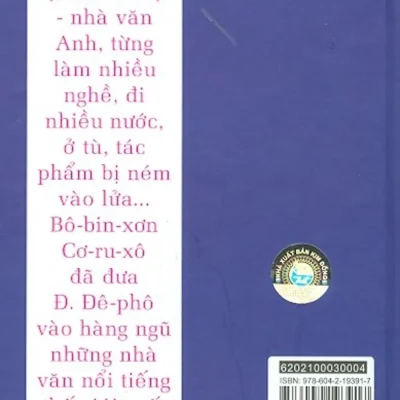 25 Năm Tủ Sách Vàng – Rô – Bin – Sơn Cơ – Ru – Xô – Tập 1 (Bìa Cứng) – Đa Ni En Đê Phô
