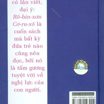25 Năm Tủ Sách Vàng – Rô – Bin – Sơn Cơ – Ru – Xô – Tập 2 (Bìa Cứng) – Đa Ni En Đê Phô