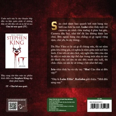 Học Viện – The Institute – Bản Đặc Biệt Bìa Cứng Vân Da, Tên Sách Phủ Nhũ – Stephen King
