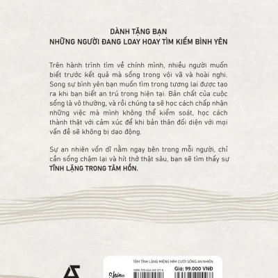 Tâm Tĩnh Lặng Miệng Mỉm Cười Sống An Nhiên – Björn Natthiko Lindeblad, Caroline Bankler, Navid Modiri