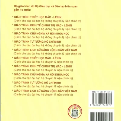 Giáo Trình Kinh Tế Chính Trị Mác – Lênin (Dành Cho Bậc Đại Học Hệ Chuyên Lý Luận Chính Trị) – Bộ Giáo Dục Và Đào Tạo