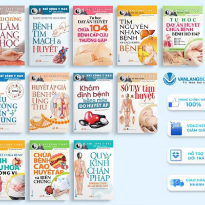 Combo 12 Cuốn Khí Công Y Đạo